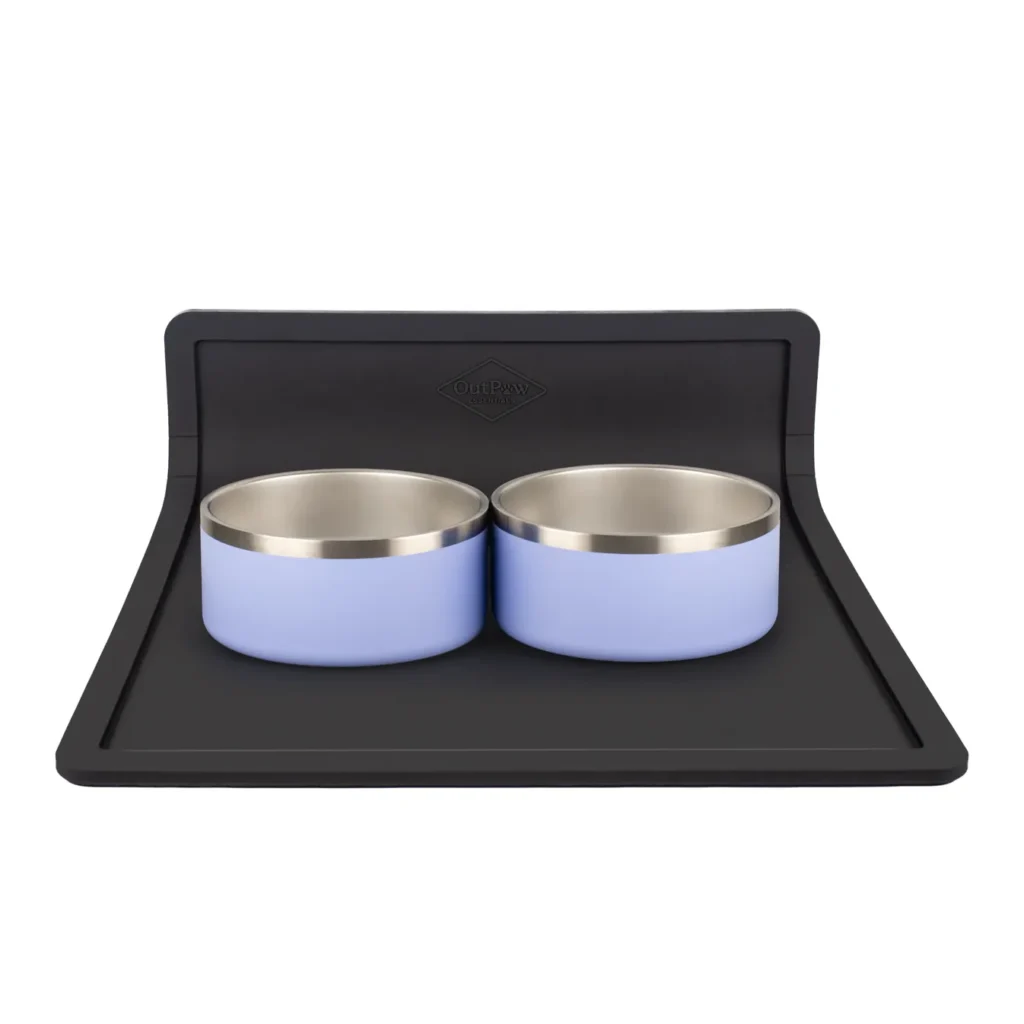 Dog Food and Water Bowl Mat
